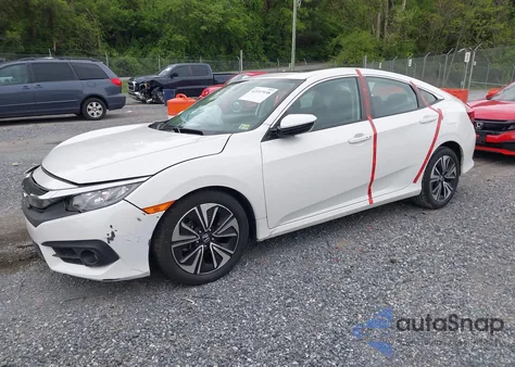 2018 Honda Civic Ex-T из США, поврежденный, VIN 2HGFC1F39JH644166